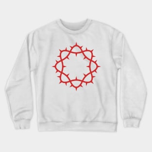 Crown of thorns of the Lord and Savior Jesus Christ. Crewneck Sweatshirt